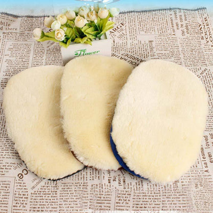 Car type soft hair car wash cleaning gloves