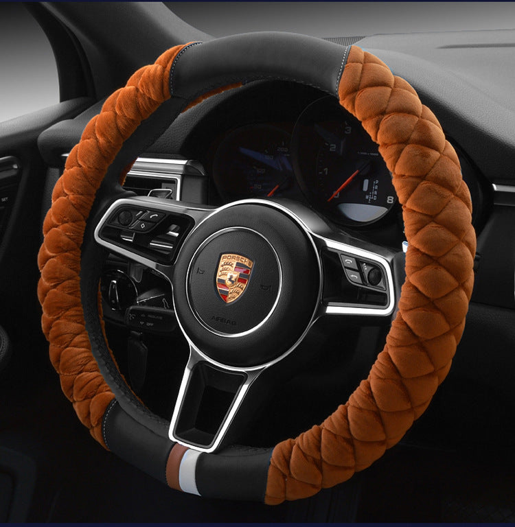 Universal Car Steering Wheel Cover Winter Decoration