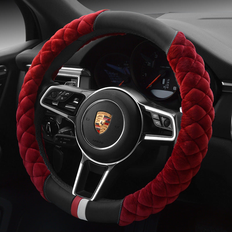 Universal Car Steering Wheel Cover Winter Decoration