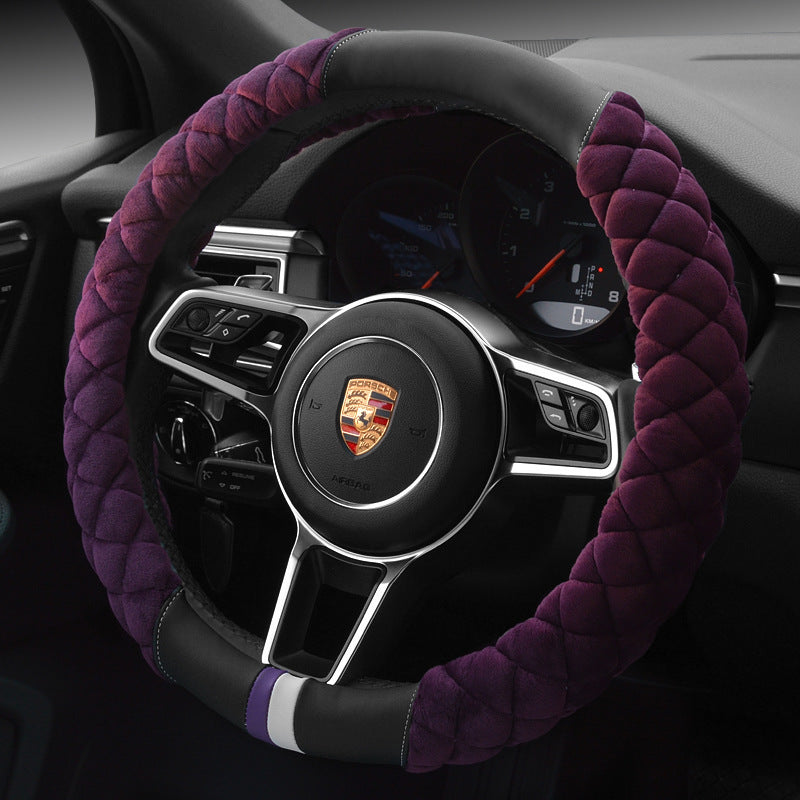 Universal Car Steering Wheel Cover Winter Decoration